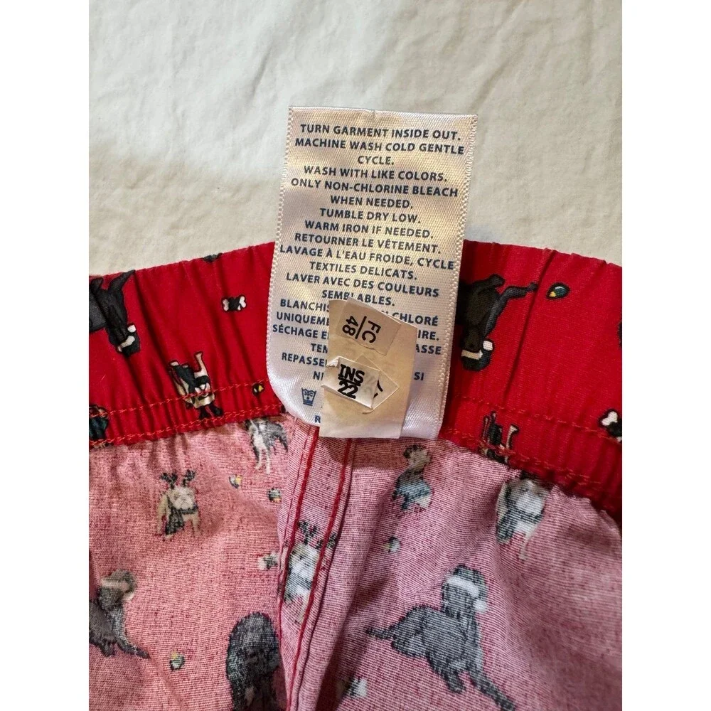 NWOT Vineyard Vines Men's Friends Dogs Printed Holiday Lounge Pants size L
